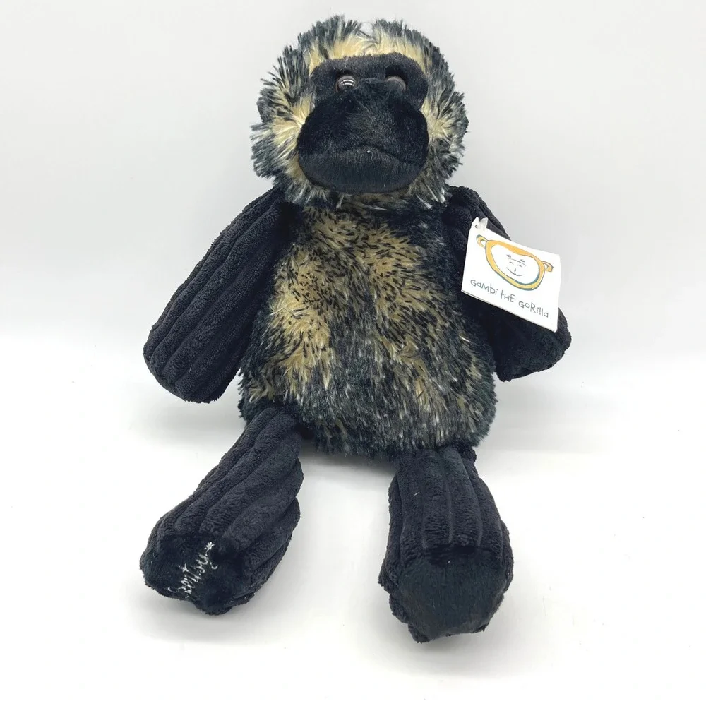 Scentsy Buddy Gambi the Gorilla Plush Stuffed Animal Simply Vanilla Scent Pak